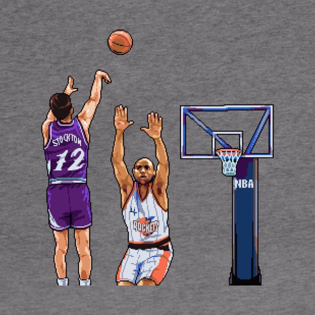 John Stockton "The Shot" by hansenjames